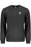 NORTH SAILS Sweatshirt Herren – Gebürstetes Zip-Out-Modell in Schwarz Schwarz
