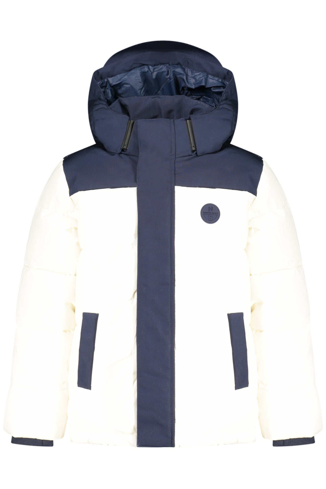 NORTH SAILS Kinderjacke Junge – Wasserdichte Winterjacke mit Kapuze Weiß