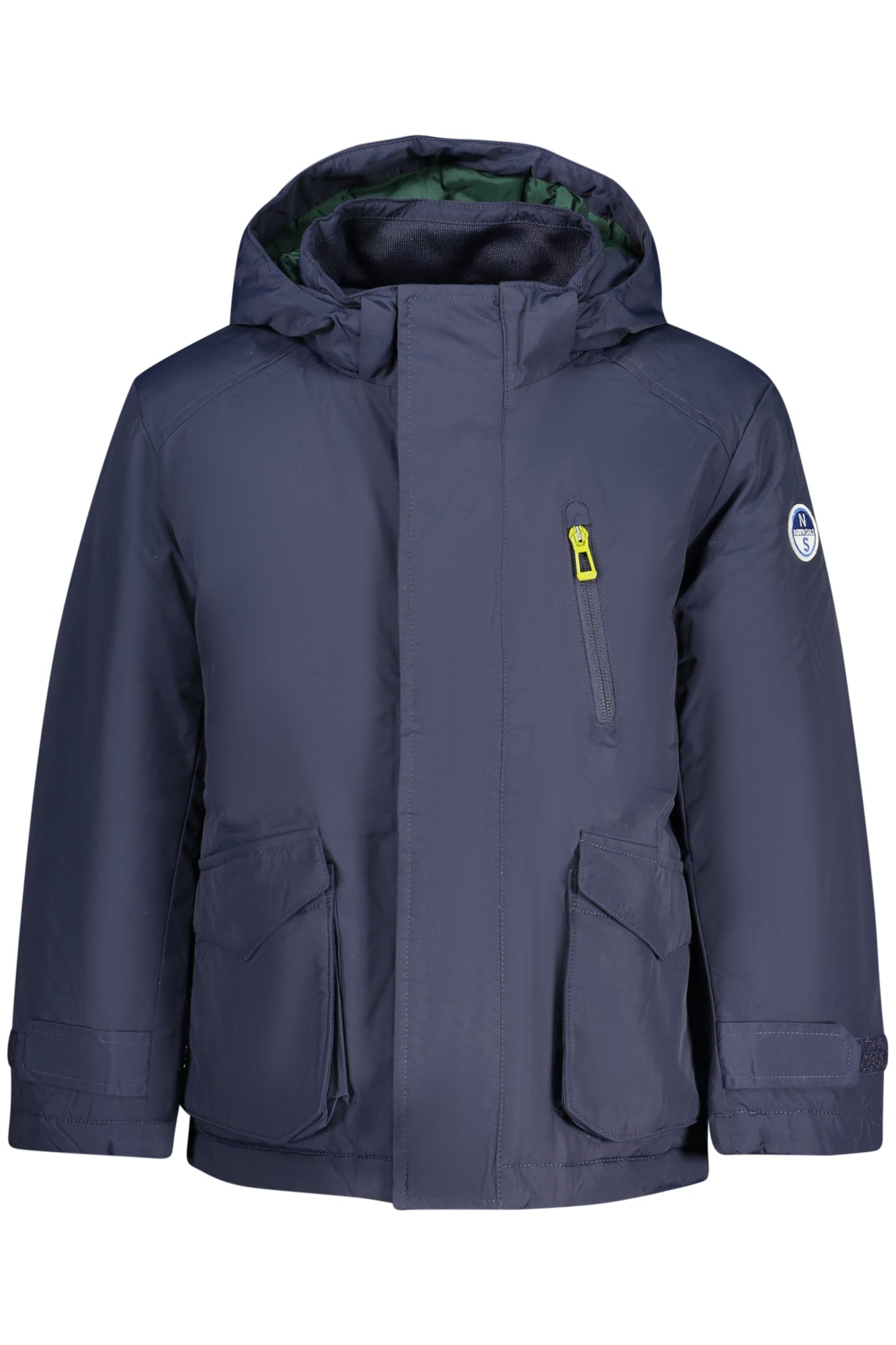 NORTH SAILS Kinder-Jacke Blau – Warme Parka mit abnehmbarer Kapuze für Jungen Blau