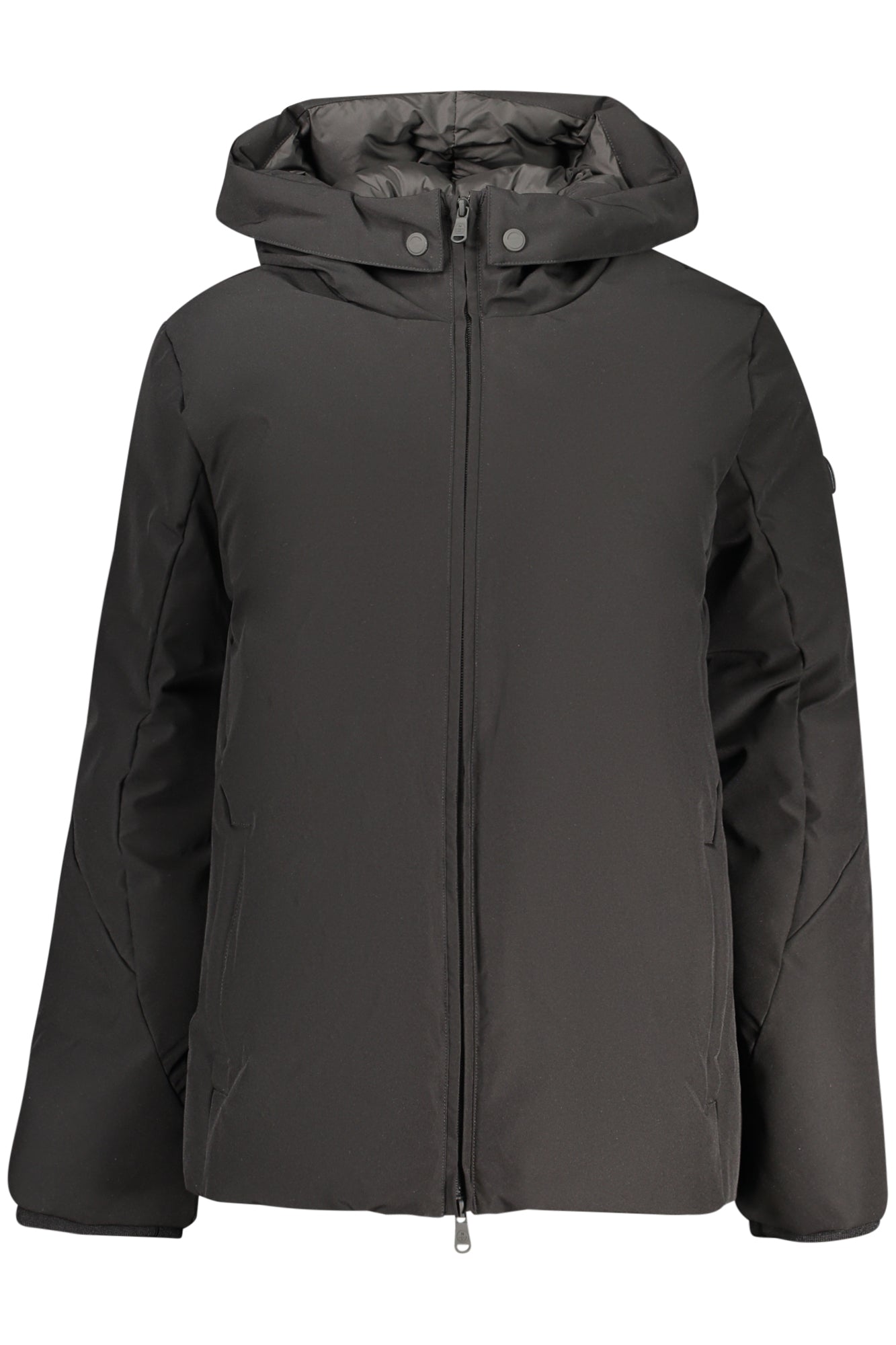 NORTH SAILS Damen Jacke weiss – 2-lagige Kapuzenjacke für Herbst/Winter Schwarz