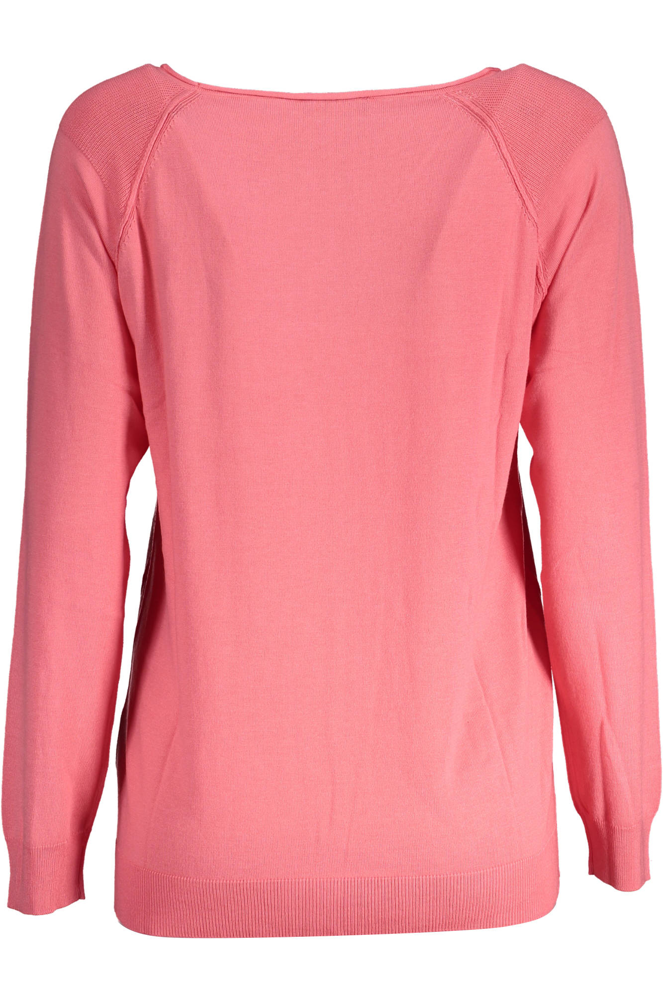 NORTH SAILS Damentrikot weiß – Langarmshirt mit Kontrastdetails & recycelten Fasern Rosa
