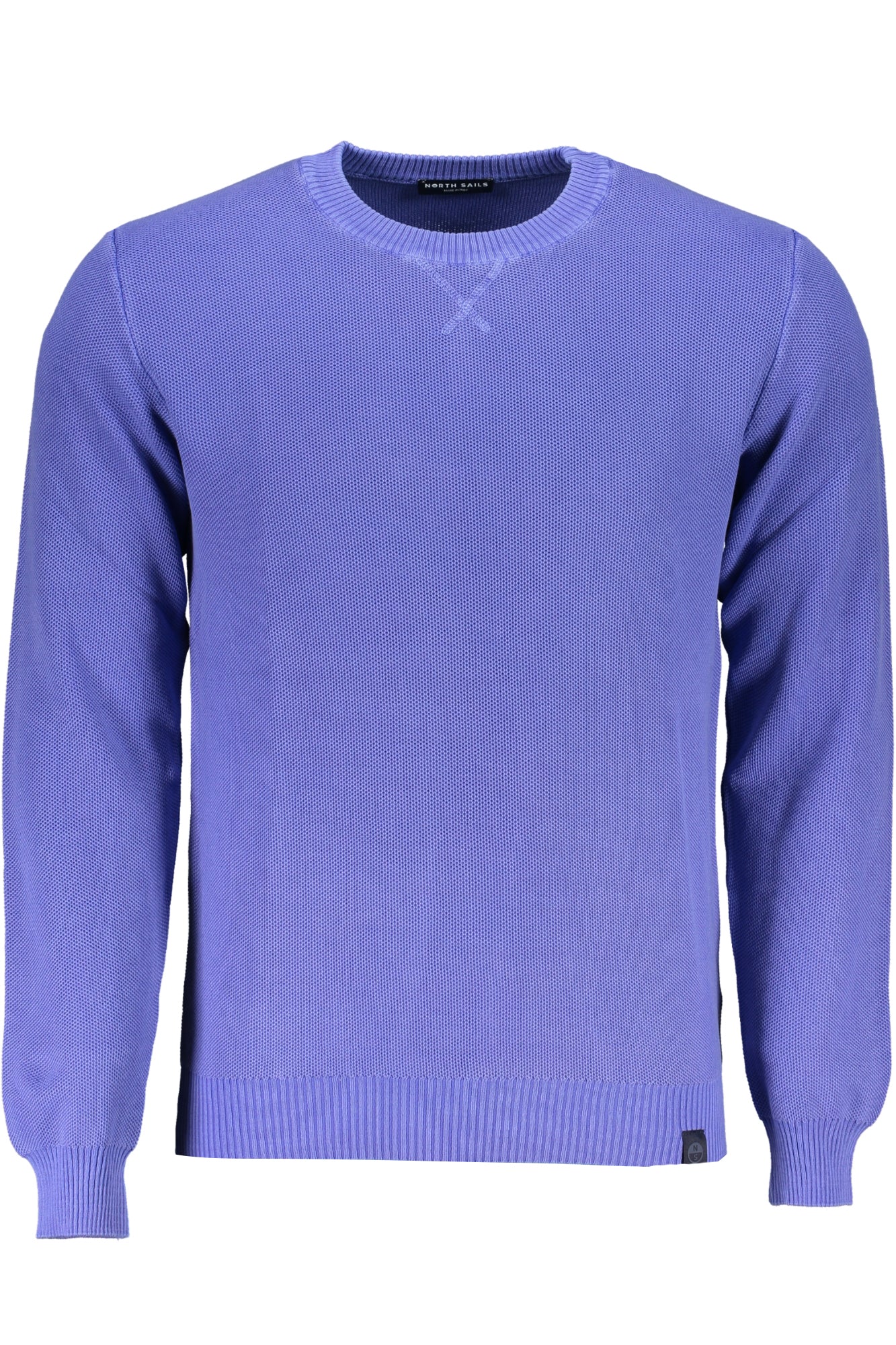 NORTH SAILS Pullover Herren – Blauer Langarm-Pullover aus Bio-Baumwolle Blau