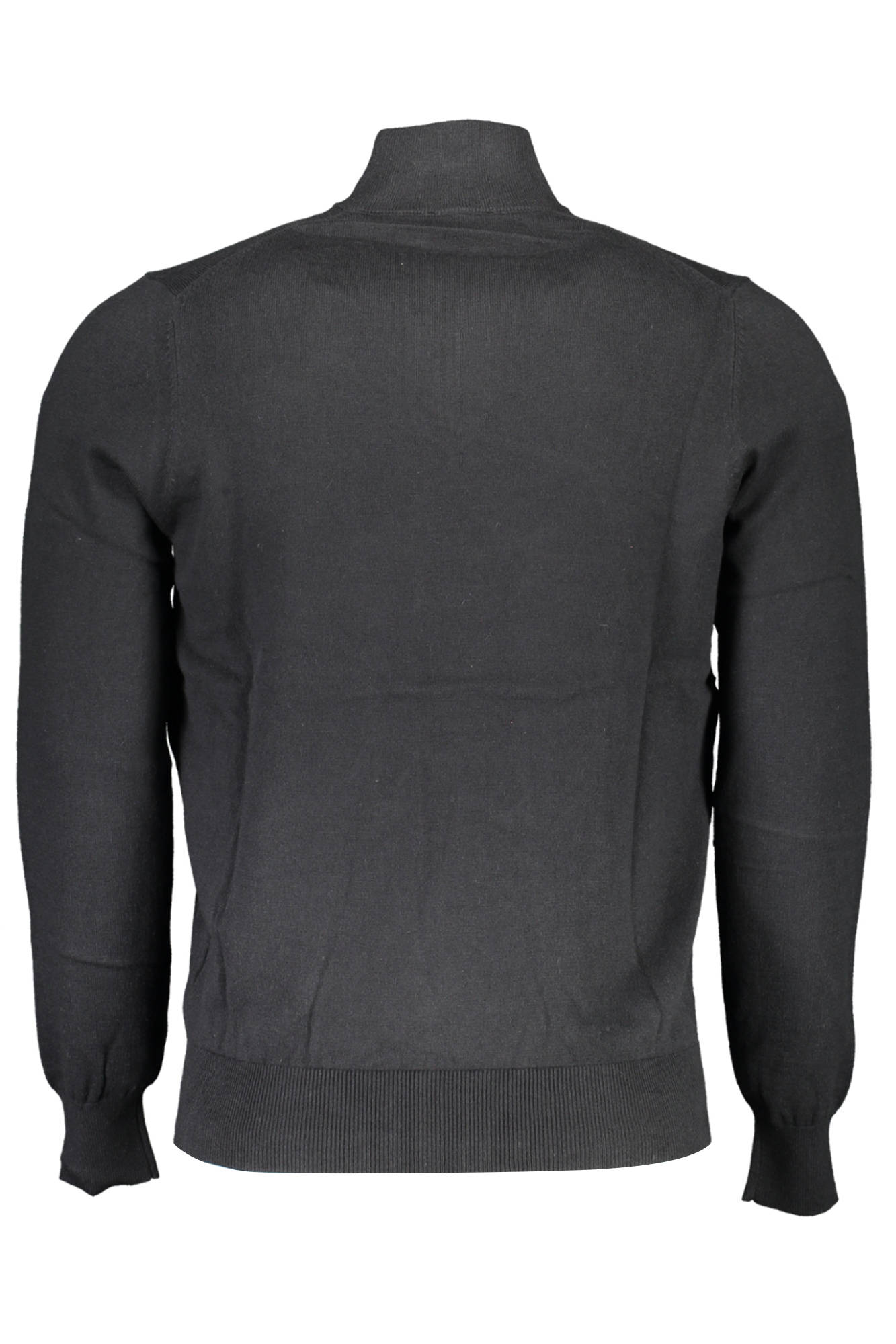 NORTH SAILS Langarmshirt Herren – Schwarzes Trikot mit Logo-Stickerei für Herbst/Winter Schwarz
