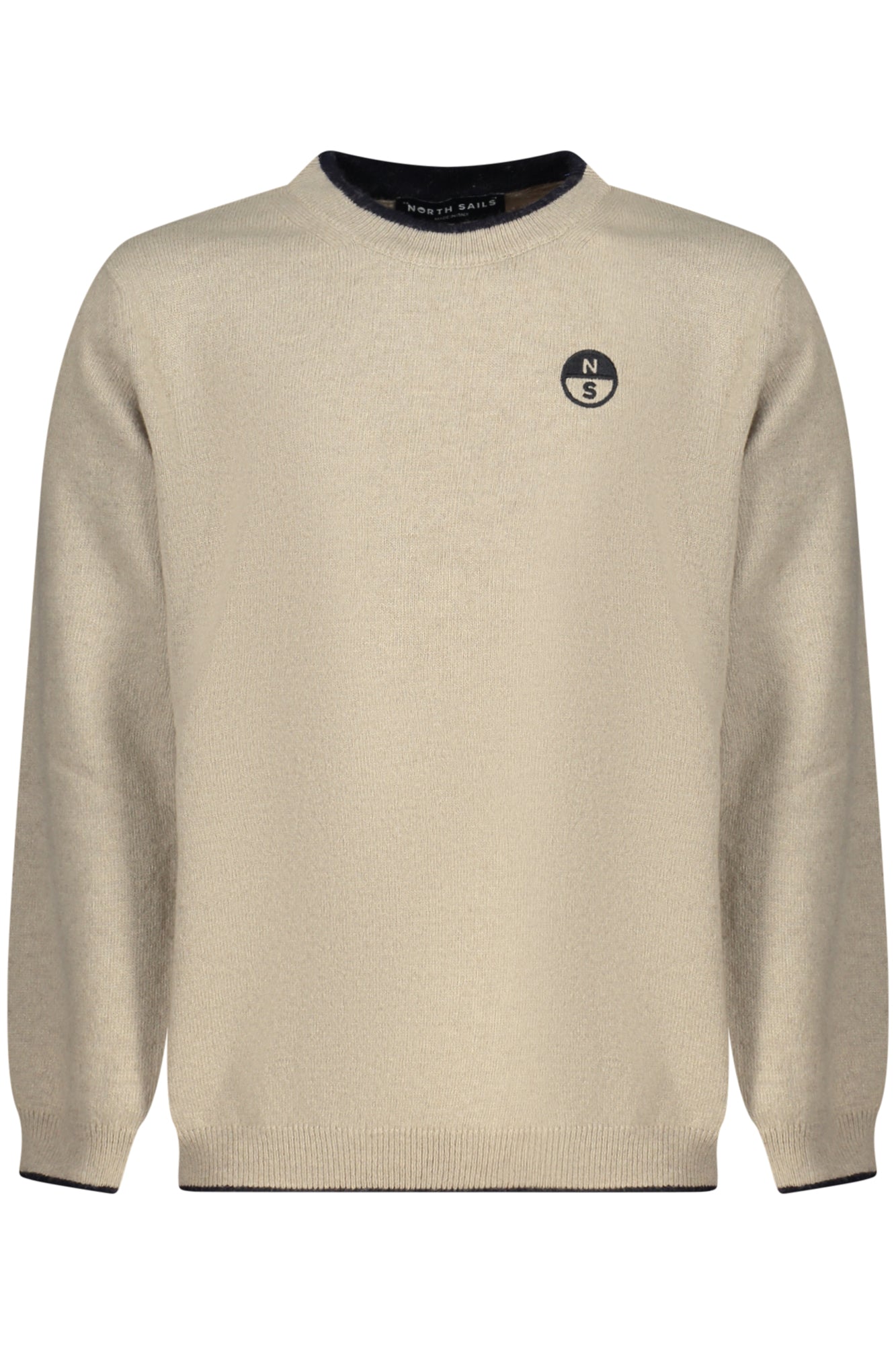 NORTH SAILS Kinderpullover Jungen – Beiger Strickpullover aus Italien Beige