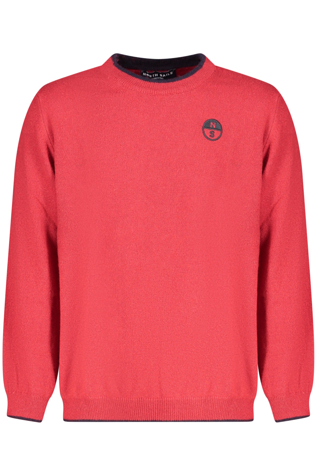 NORTH SAILS Kinderpullover Jungen – Beiger Strickpullover aus Italien Rot