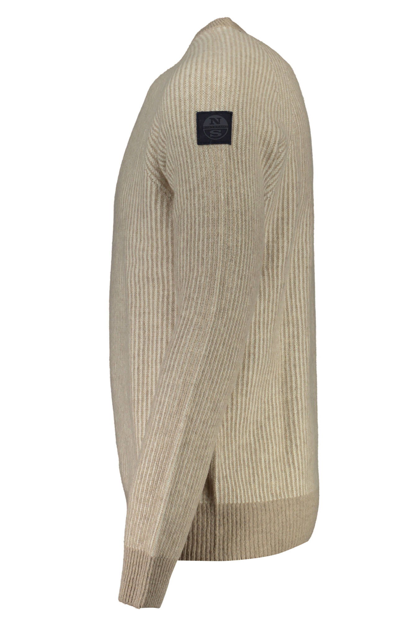 NORTH SAILS Pullover Herren Beige – Italienische Qualität aus recycelter Wolle Beige