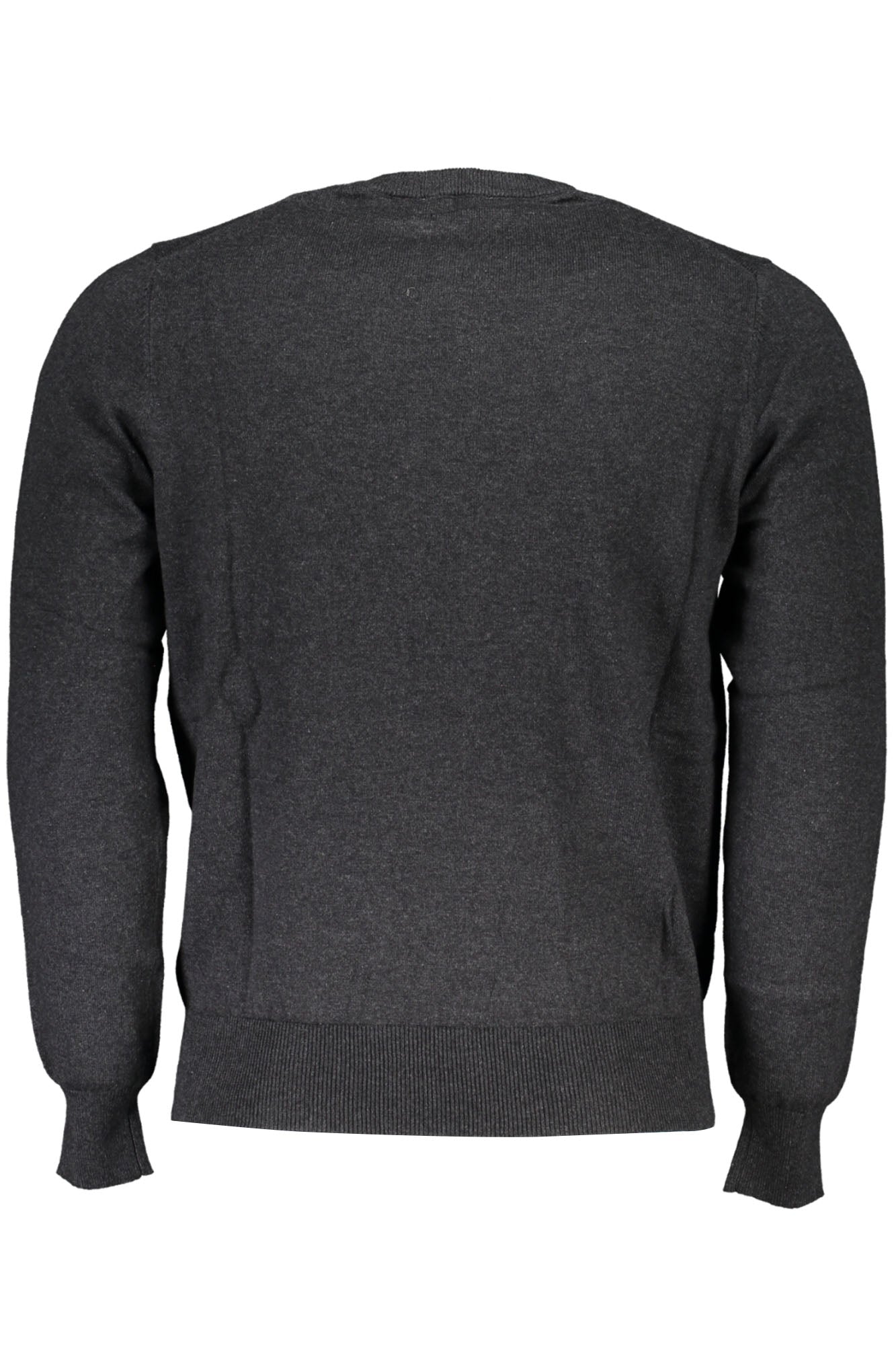 NORTH SAILS Pullover Herren – Schwarzer Rundhals mit Logo-Stickerei aus Italien Grau