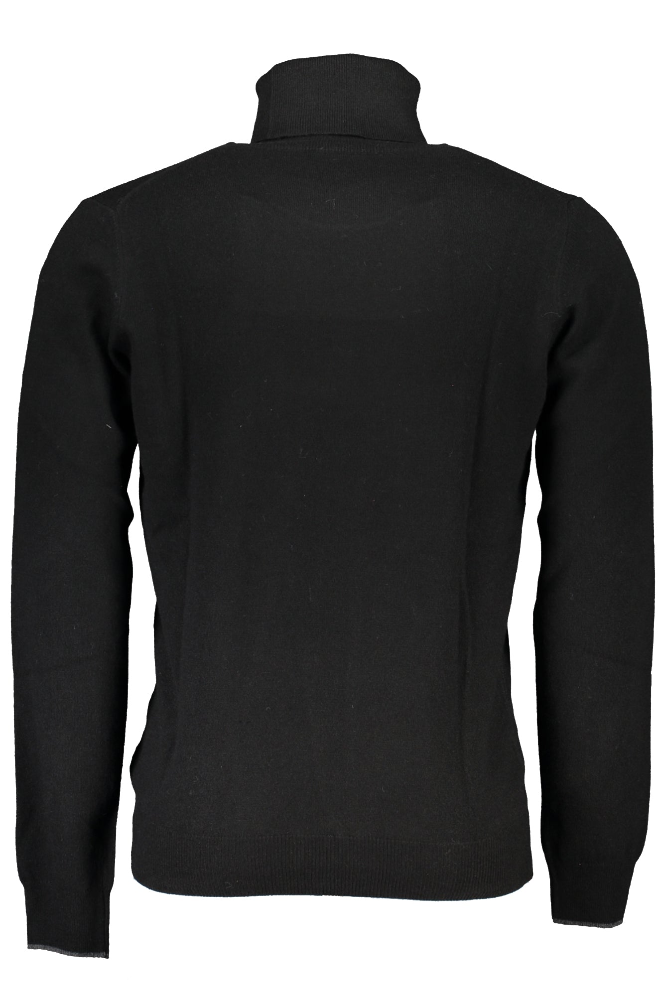 NORTH SAILS Rollkragenpullover Herren – Schwarzer Winterpullover aus Italien Schwarz