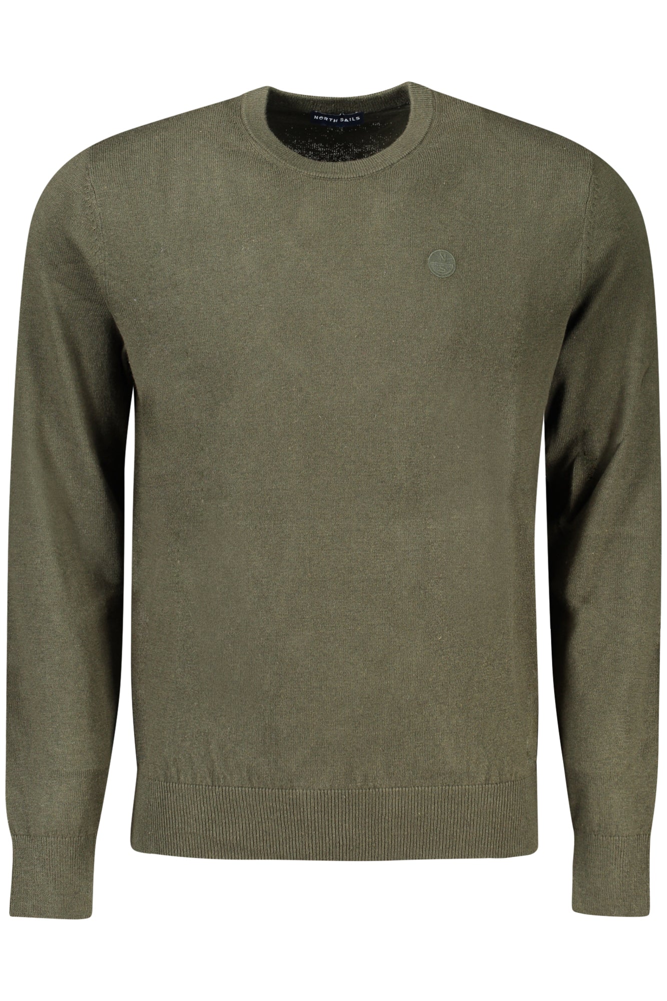 NORTH SAILS Herren Pullover Blau – Langarm mit Logo-Applikation für Herbst/Winter Grün