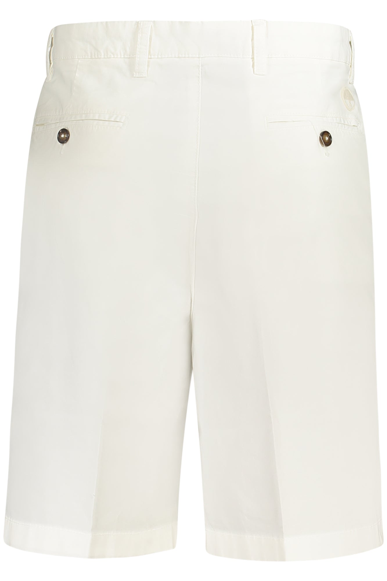 NORTH SAILS Bermudashose Herren Weiss – Leichte Sommerhose aus Baumwolle mit Elastan Weiß
