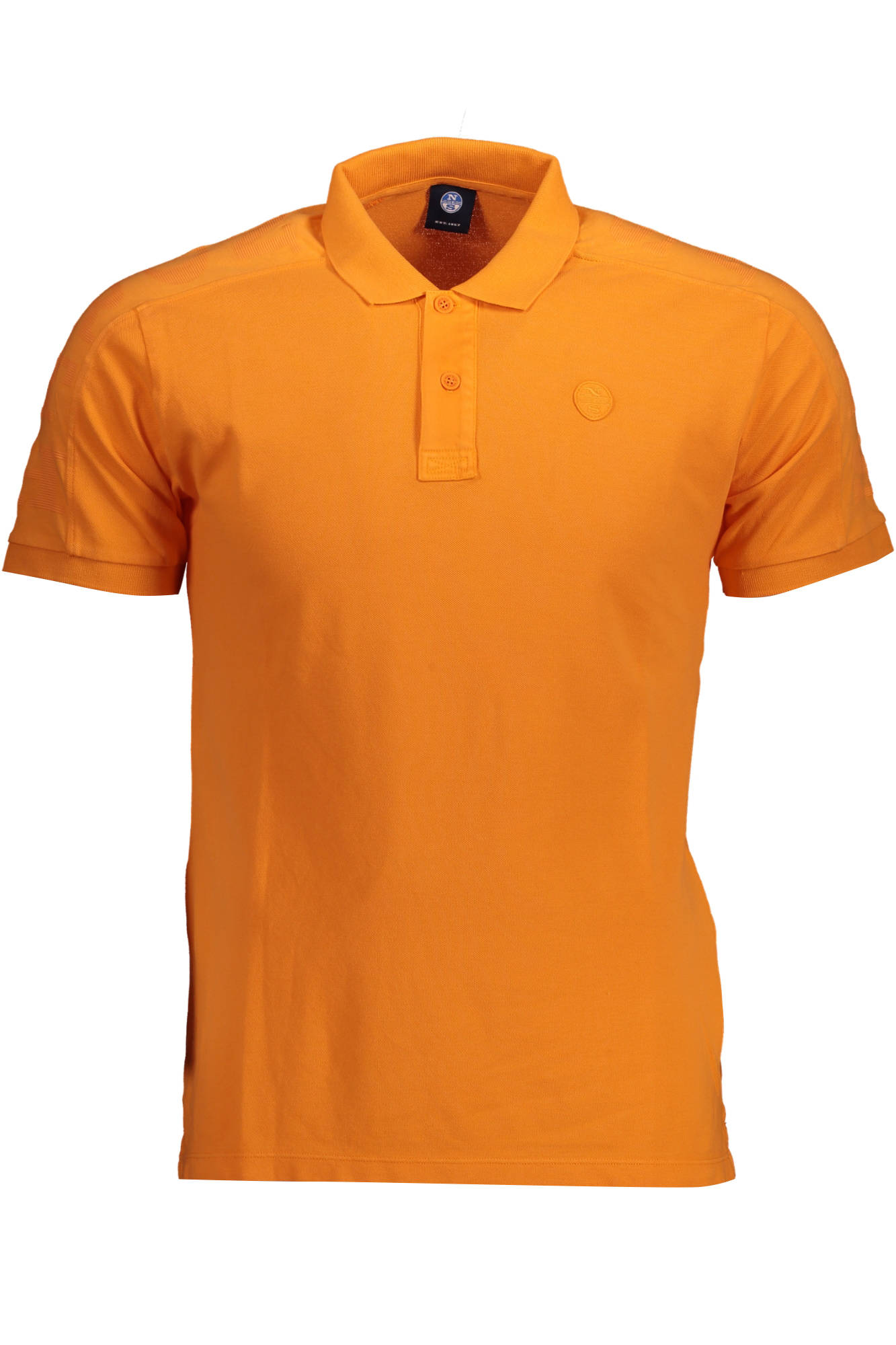 NORTH SAILS Poloshirt Herren Orange – Kurzarm Polo aus 100% Baumwolle für Sommer Orange