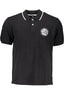 NORTH SAILS SCHWARZES KURZÄRMELIGES POLOSHIRT FÜR HERREN