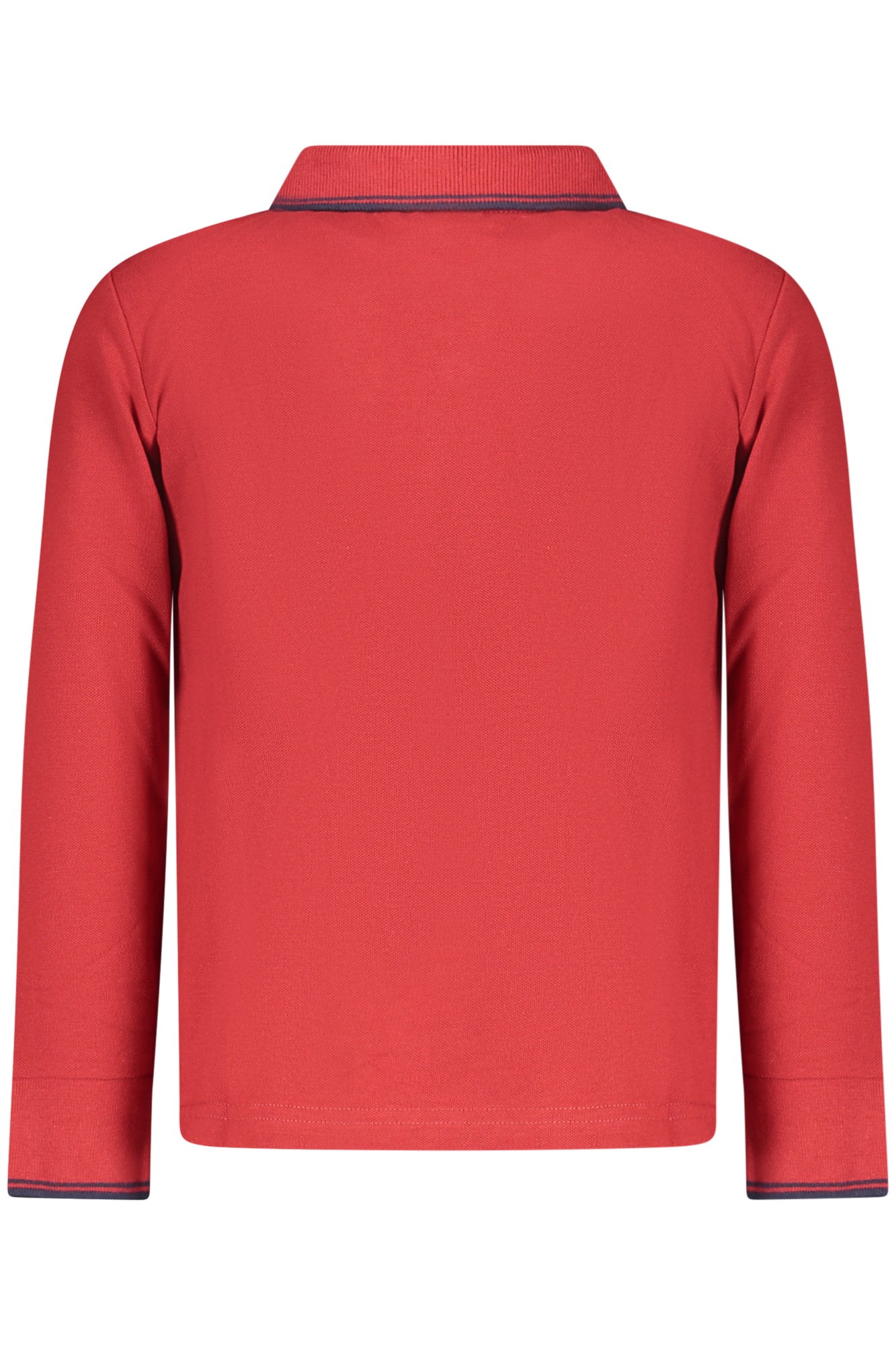 NORTH SAILS Poloshirt Langarm für Jungen – Weiß mit Logo-Details | soulluna.de Rot