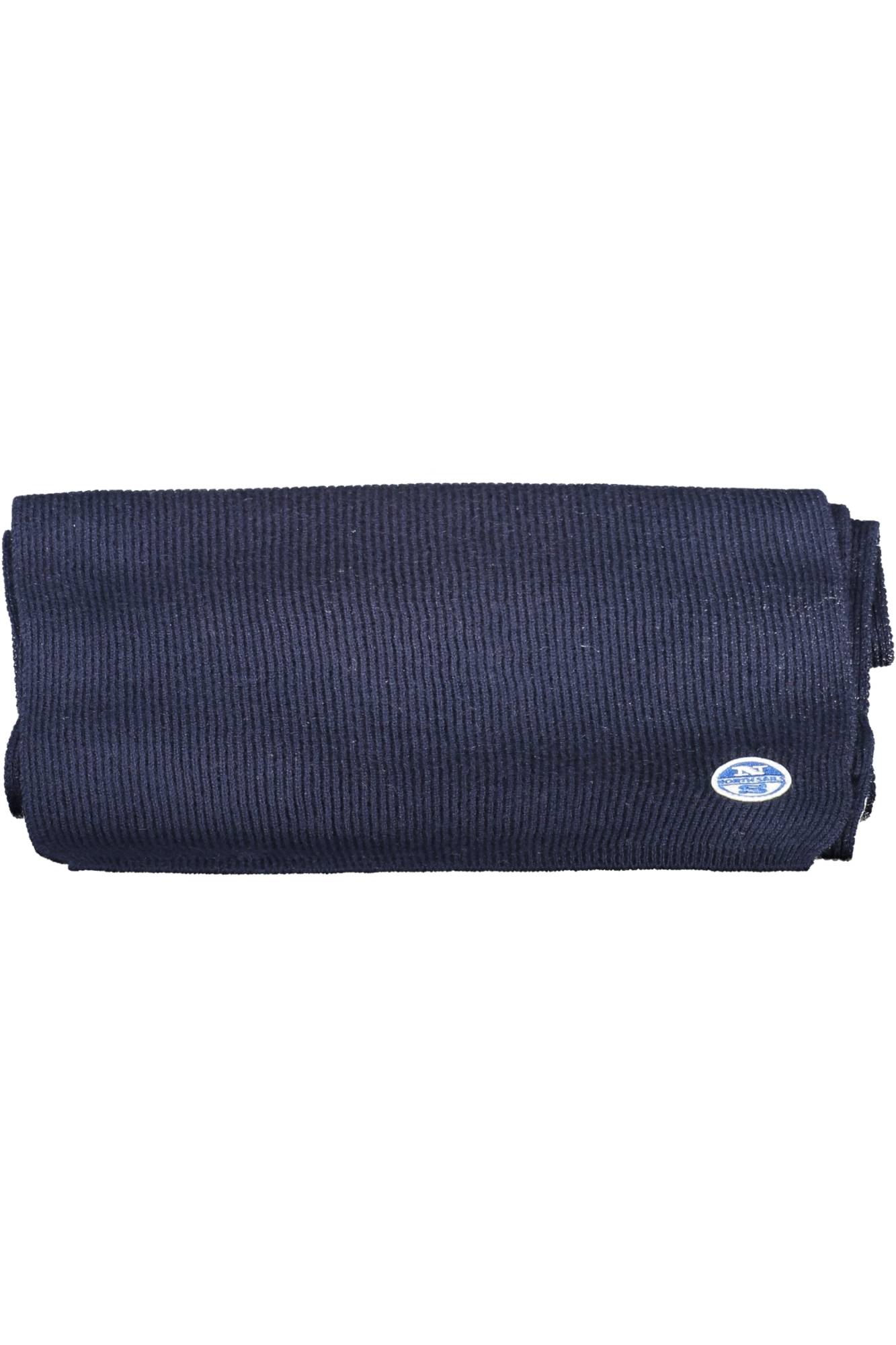 NORTH SAILS Schal Herren – Blauer Winter-Schal aus Baumwolle-Wolle-Mix | soulluna.de Blau