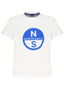NORTH SAILS WEISSES KURZÄRMELIGES T-SHIRT FÜR KINDER