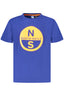 NORTH SAILS KURZARM-T-SHIRT KINDER BLAU