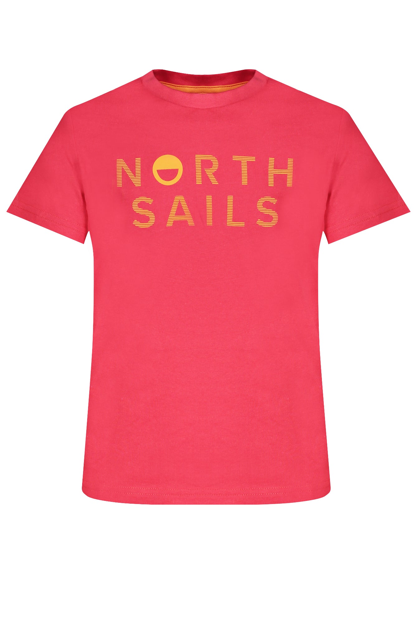 NORTH SAILS T-Shirt Jungen – Kurzarm aus Bio-Baumwolle für Sommer Rot