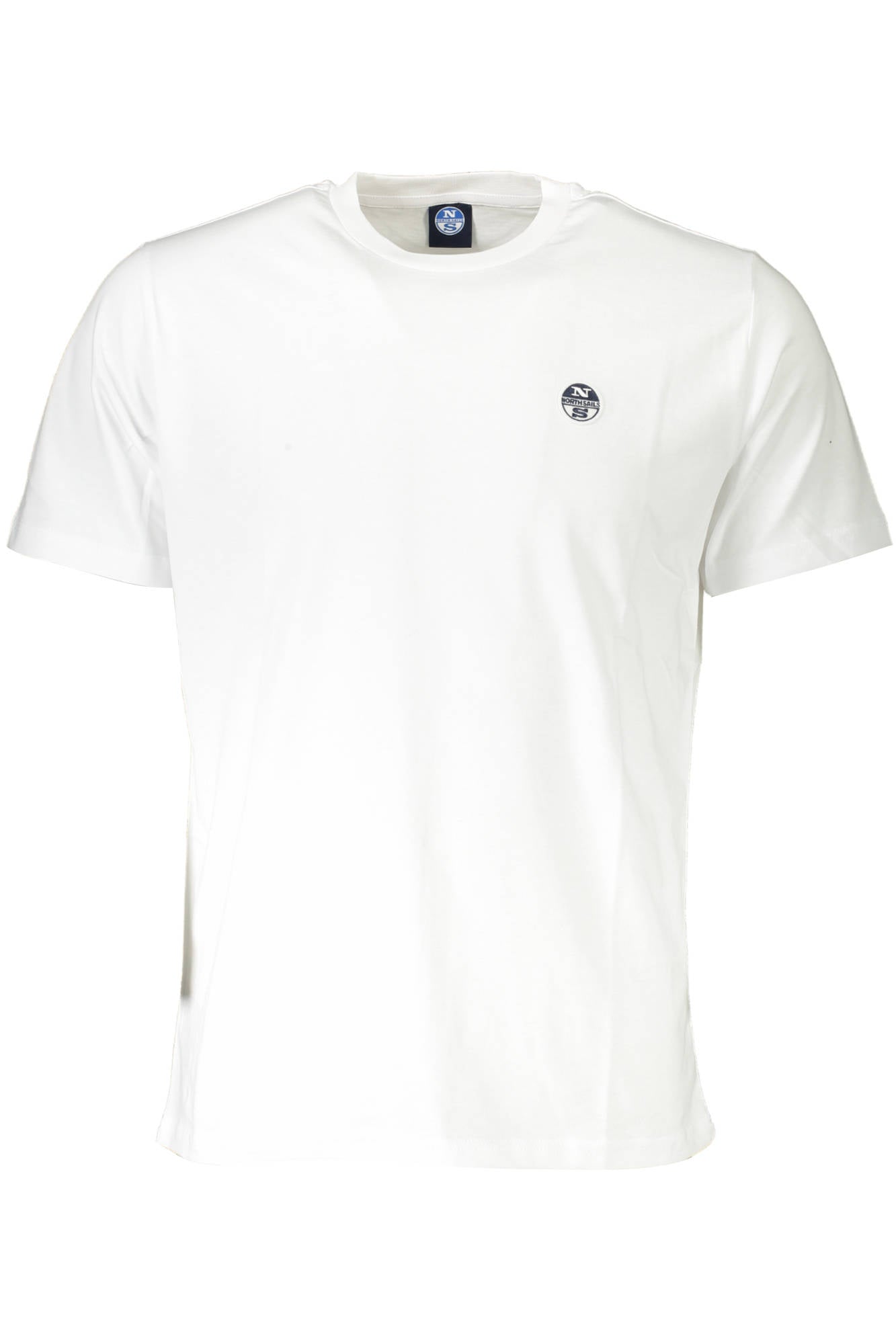 NORTH SAILS Kurzarm-T-Shirt Herren Weiss – Logo-Applikation für Sommer Weiß