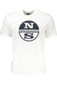 NORTH SAILS HERREN-KURZÄRMELIGES T-SHIRT WEISS