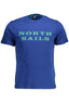 NORTH SAILS Kurzarm T-Shirt Herren Blau – 100% Baumwolle für Sommer Blau