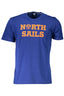 NORTH SAILS Kurzarm T-Shirt Herren Blau – Baumwolle für Frühjahr/Sommer Blau