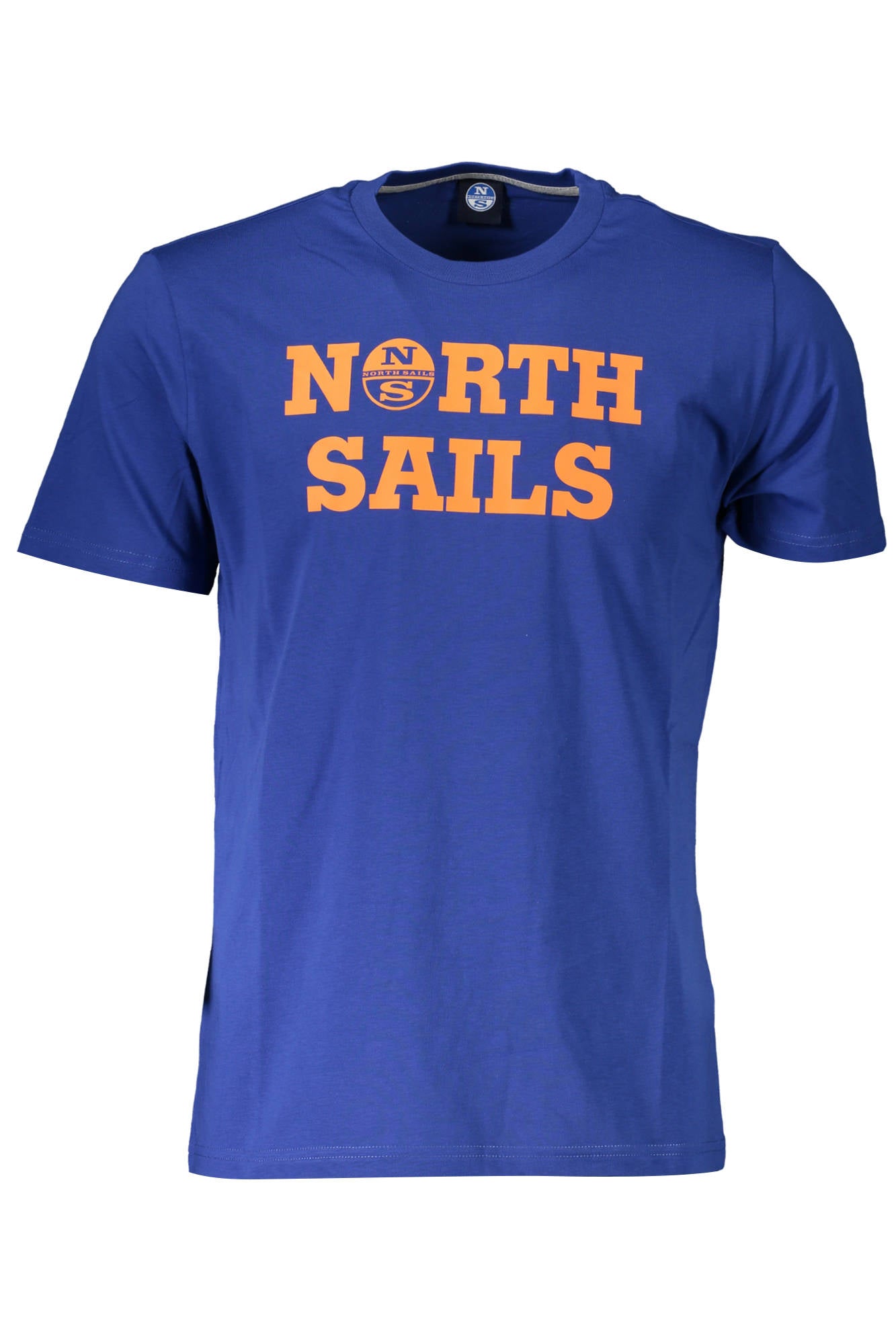NORTH SAILS Kurzarm T-Shirt Herren Blau – Baumwolle für Frühjahr/Sommer Blau
