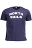 NORTH SAILS Kurzarm T-Shirt Herren Blau – Baumwolle für Sommer Blau