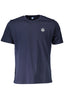 NORTH SAILS Kurzarm-T-Shirt Herren Blau – Logo-Applikation für Sommer Blau