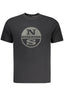NORTH SAILS HERREN KURZARM-T-SHIRT SCHWARZ