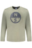 NORTH SAILS Herren Langarm T-Shirt Grün – Ocean Positive Baumwolle für Herbst/Winter Grün