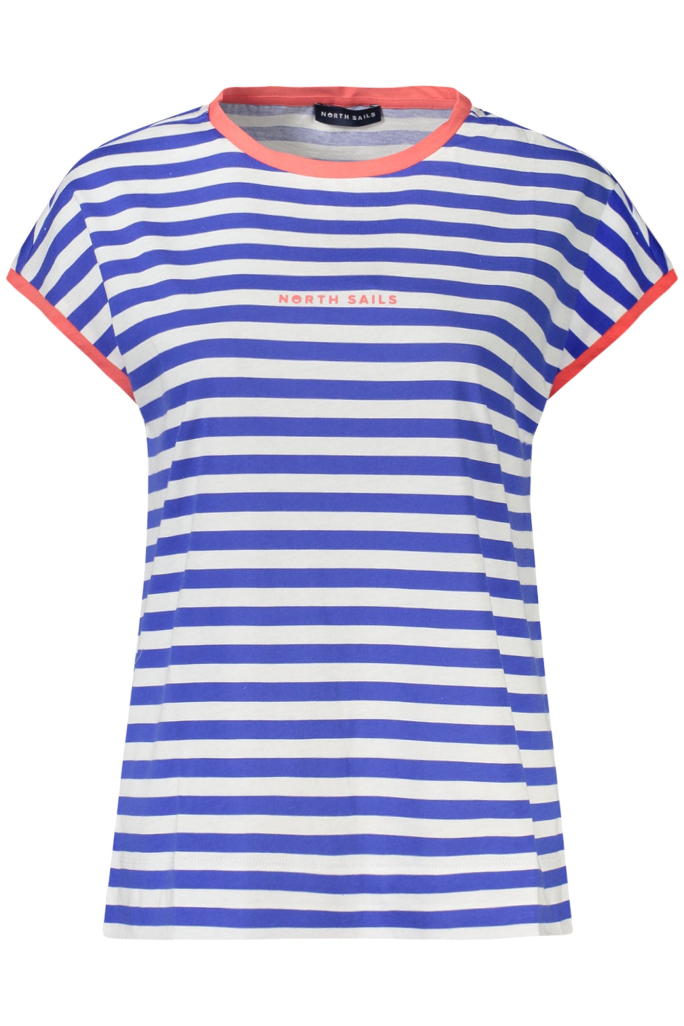 NORTH SAILS Damen Ärmelloses T-Shirt Grün – Streifendesign aus 100% Baumwolle Blau