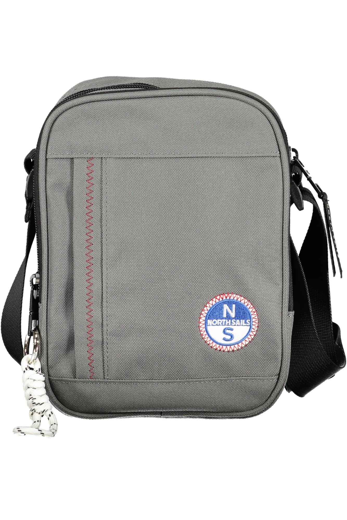 NORTH SAILS Herren Umhängetasche Blau – Praktische Schultertasche mit verstellbarem Gurt Grau
