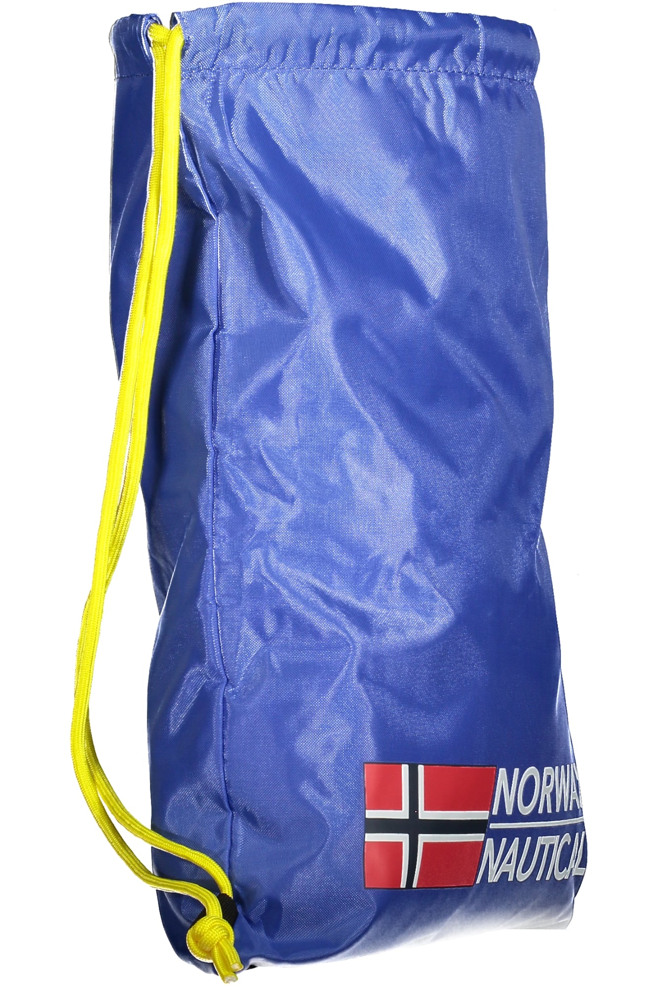 NORWAY 1963 Unisex Blau Tasche Damen – Kordelzugverschluss & Schultergurt aus Seil Blau