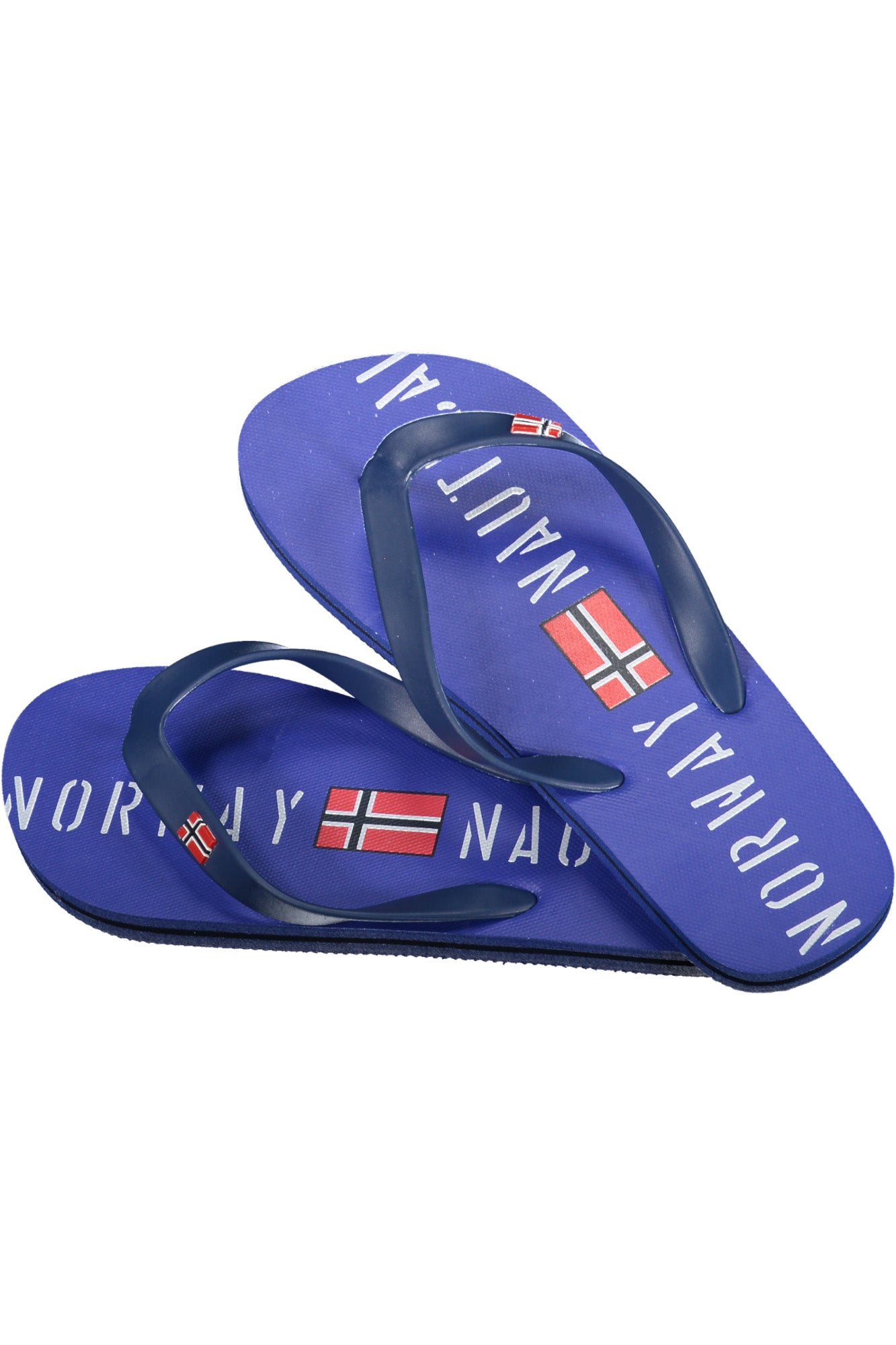 NORWAY 1963 Herren-Slipper blau – Bequeme Hausschuhe für Männer | soulluna.de Blau