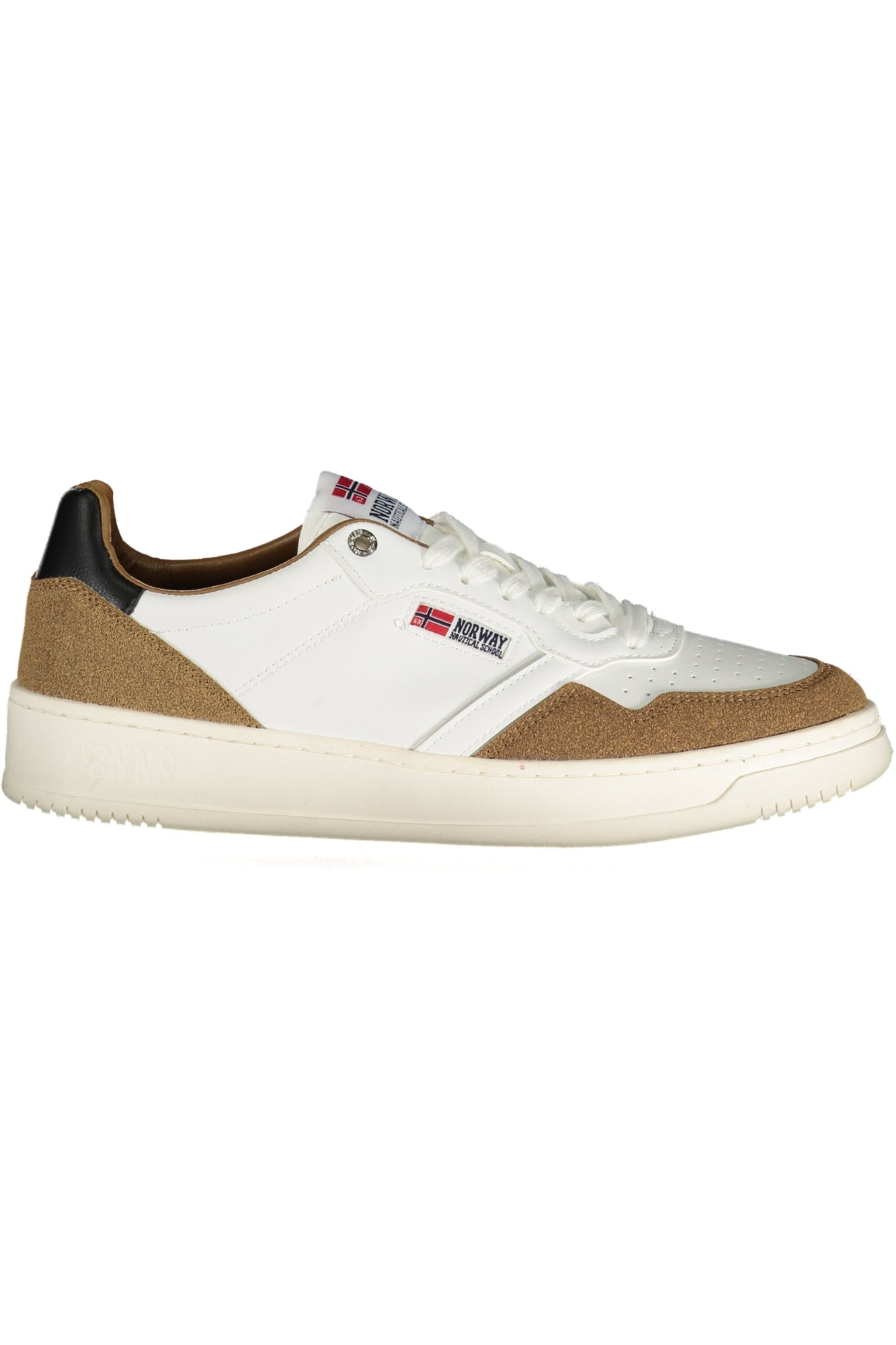 NORWAY 1963 Herren Sneaker – Sportschuh mit Schnürsenkel Weiß