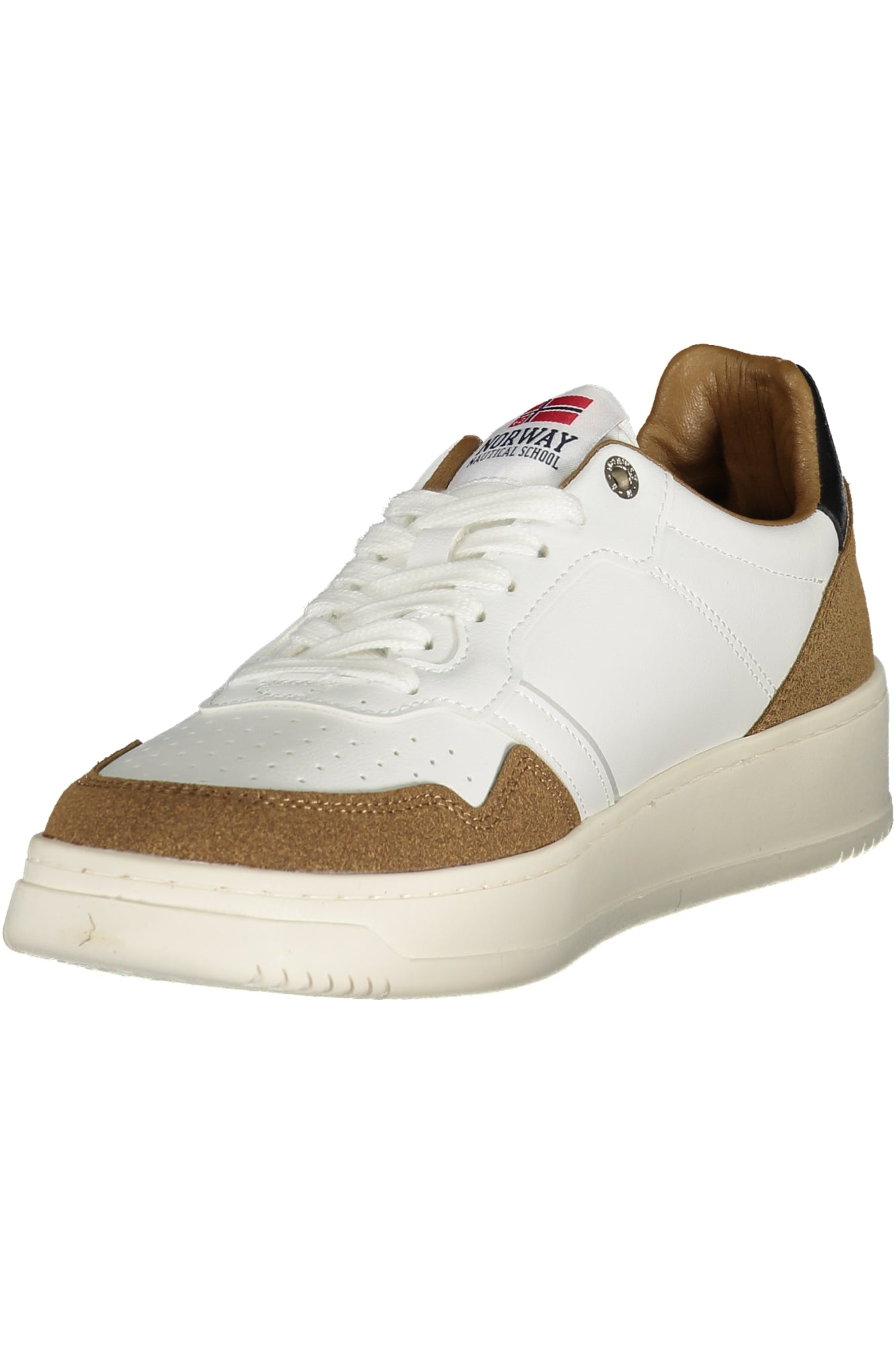 NORWAY 1963 Herren Sneaker – Sportschuh mit Schnürsenkel Weiß