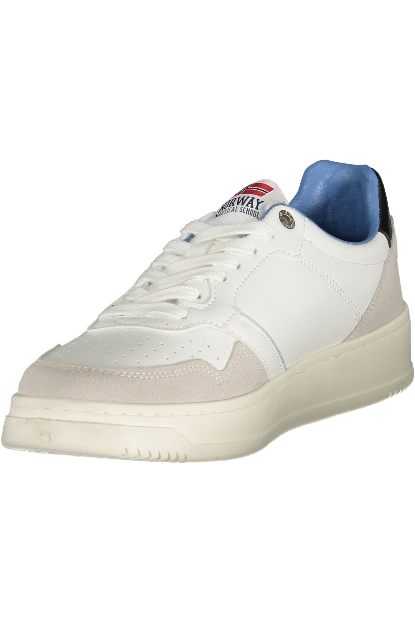 NORWAY 1963 Herren Sneaker – Sportschuh mit Schnürsenkel Weiß