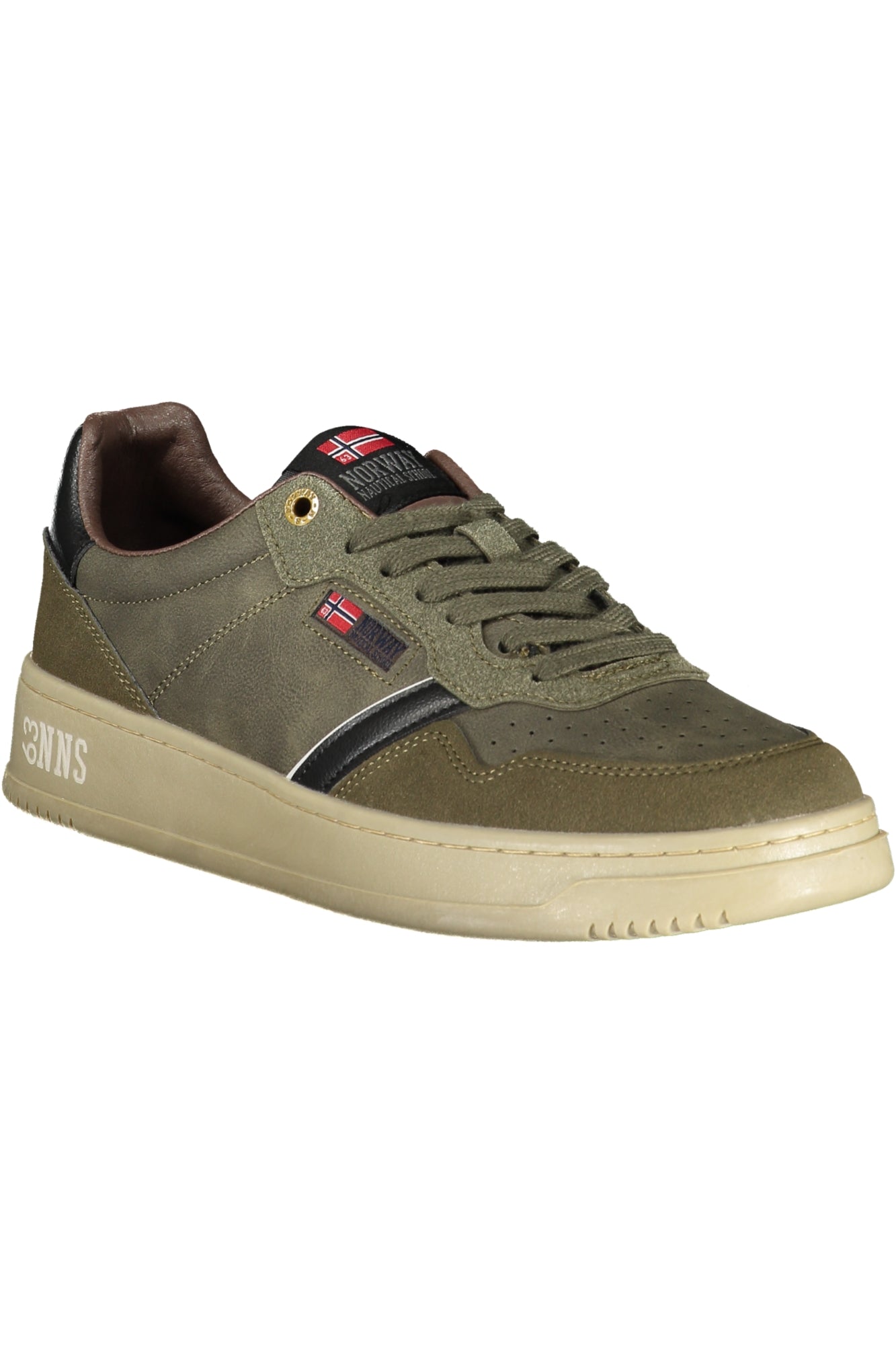 NORWAY 1963 Herren Sneaker – Sportschuh mit Schnürsenkel Grün