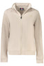 NORWEGEN 1963 BEIGE DAMEN-SWEATSHIRT MIT REISSVERSCHLUSS