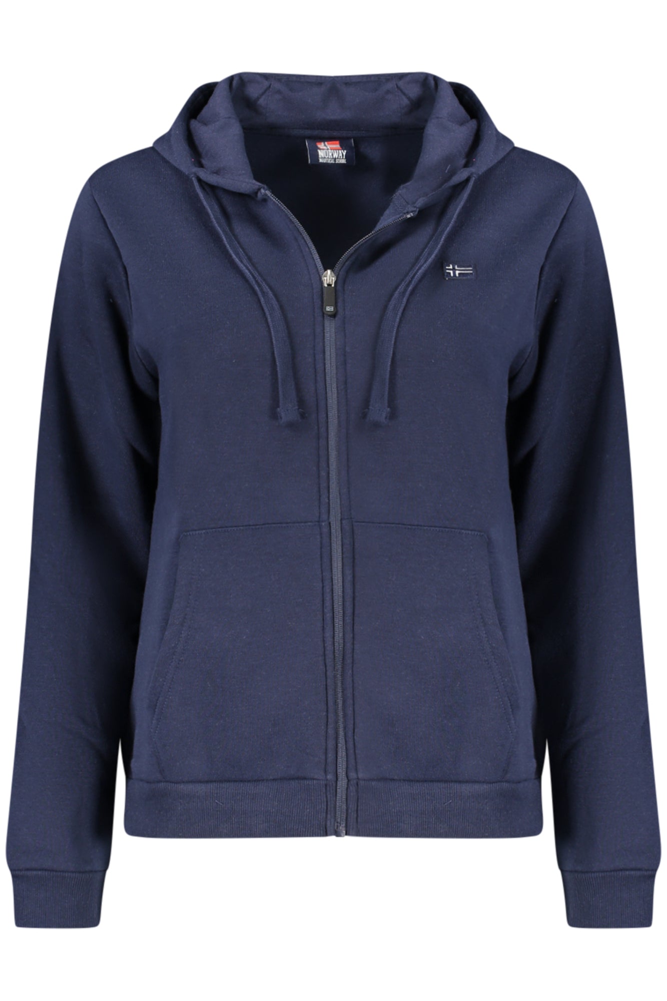 NORWAY 1963 Sweatshirt Damen mit Reißverschluss – Bequemer Hoodie für Herbst/Winter Blau