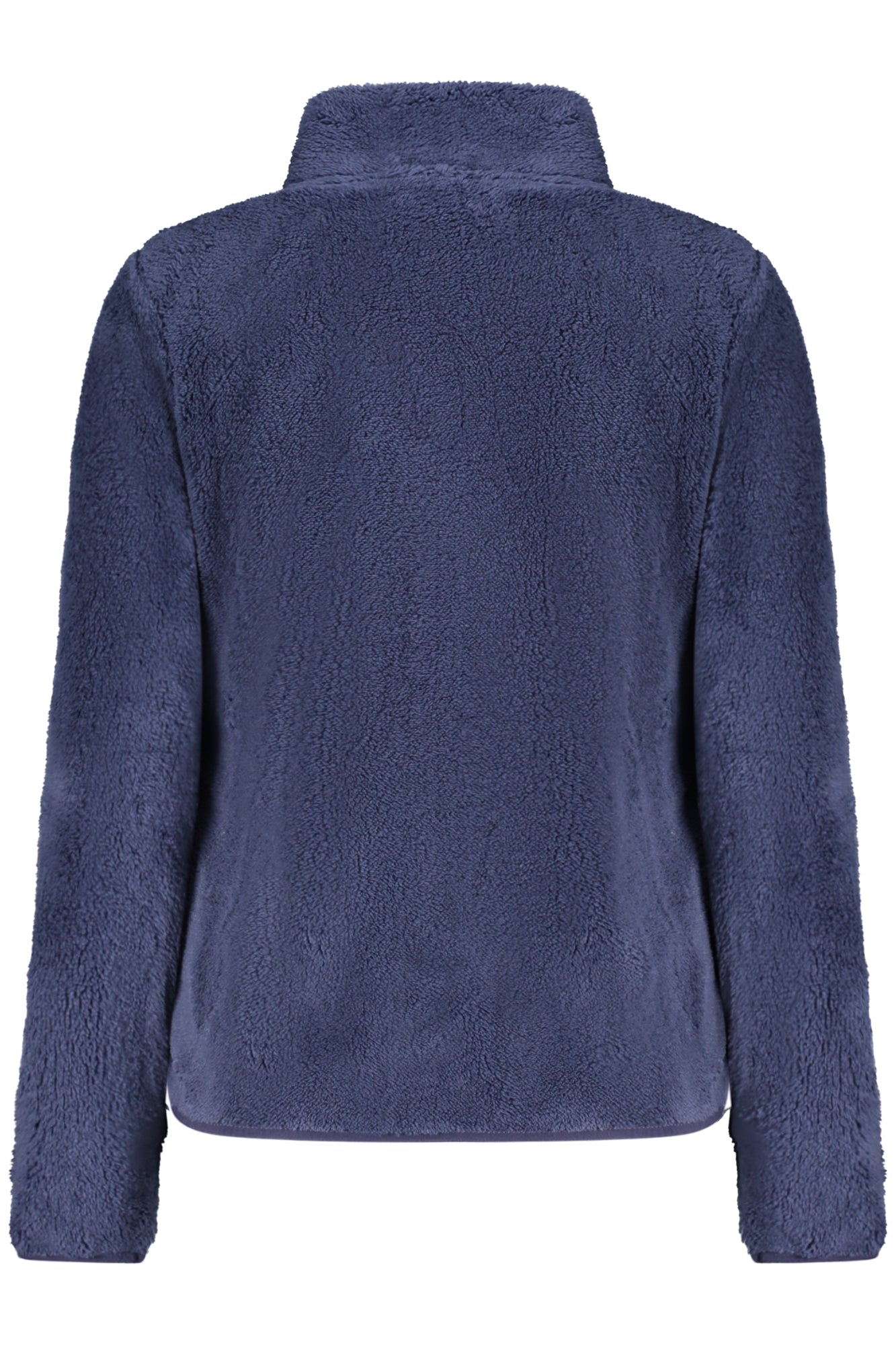NORWAY 1963 Damen-Sweatshirt mit Reißverschluss – Plüsch-Sweat mit Taschen für Herbst/Winter Blau
