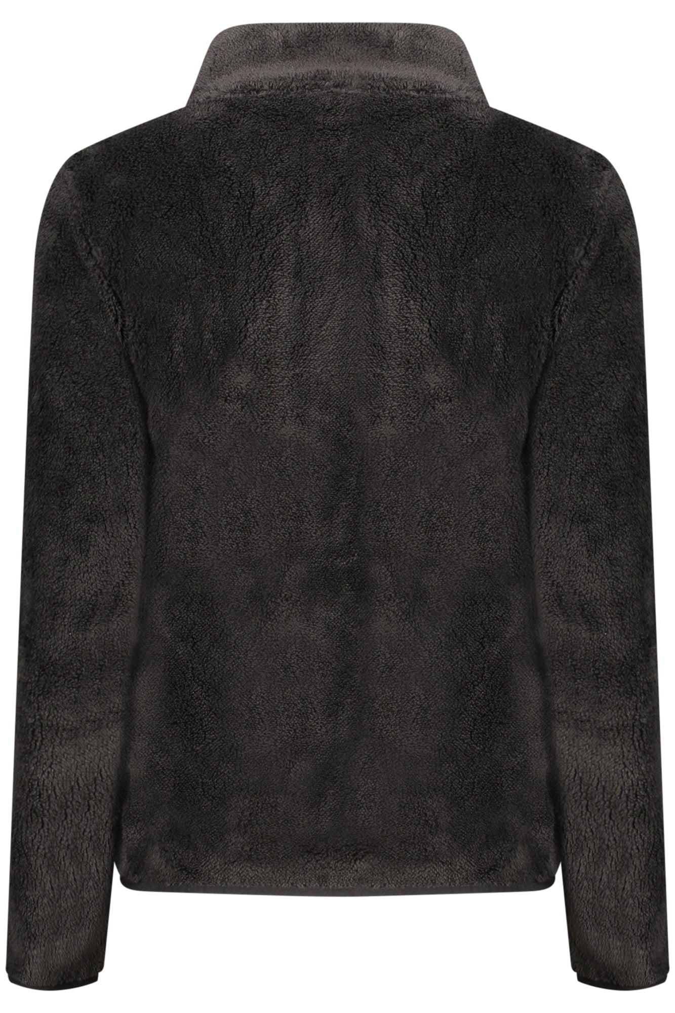 NORWAY 1963 Damen-Sweatshirt mit Reißverschluss – Plüsch-Sweat mit Taschen für Herbst/Winter Schwarz