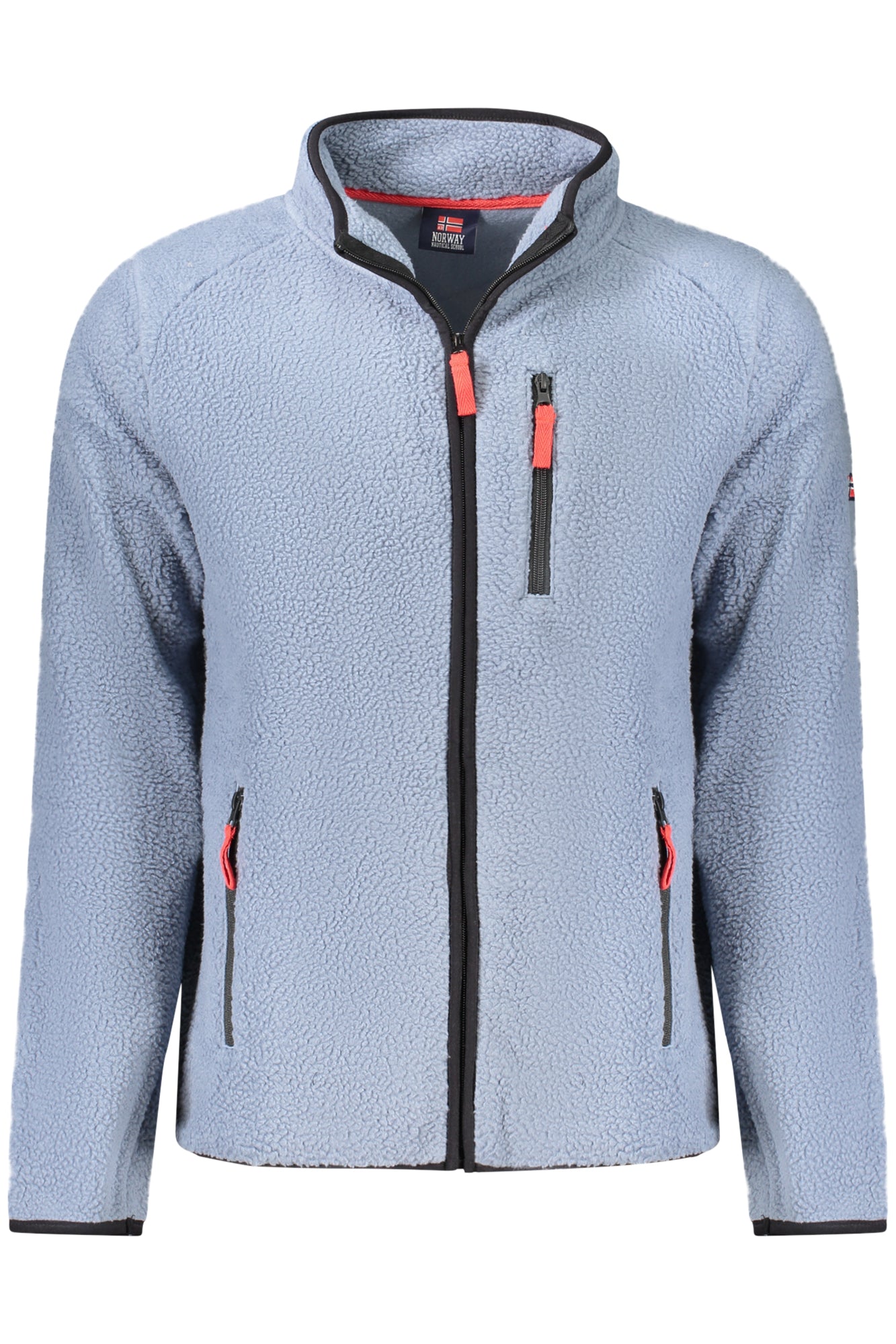 NORWAY 1963 Herren Sweatshirt – Langarm, mit Taschen Blau