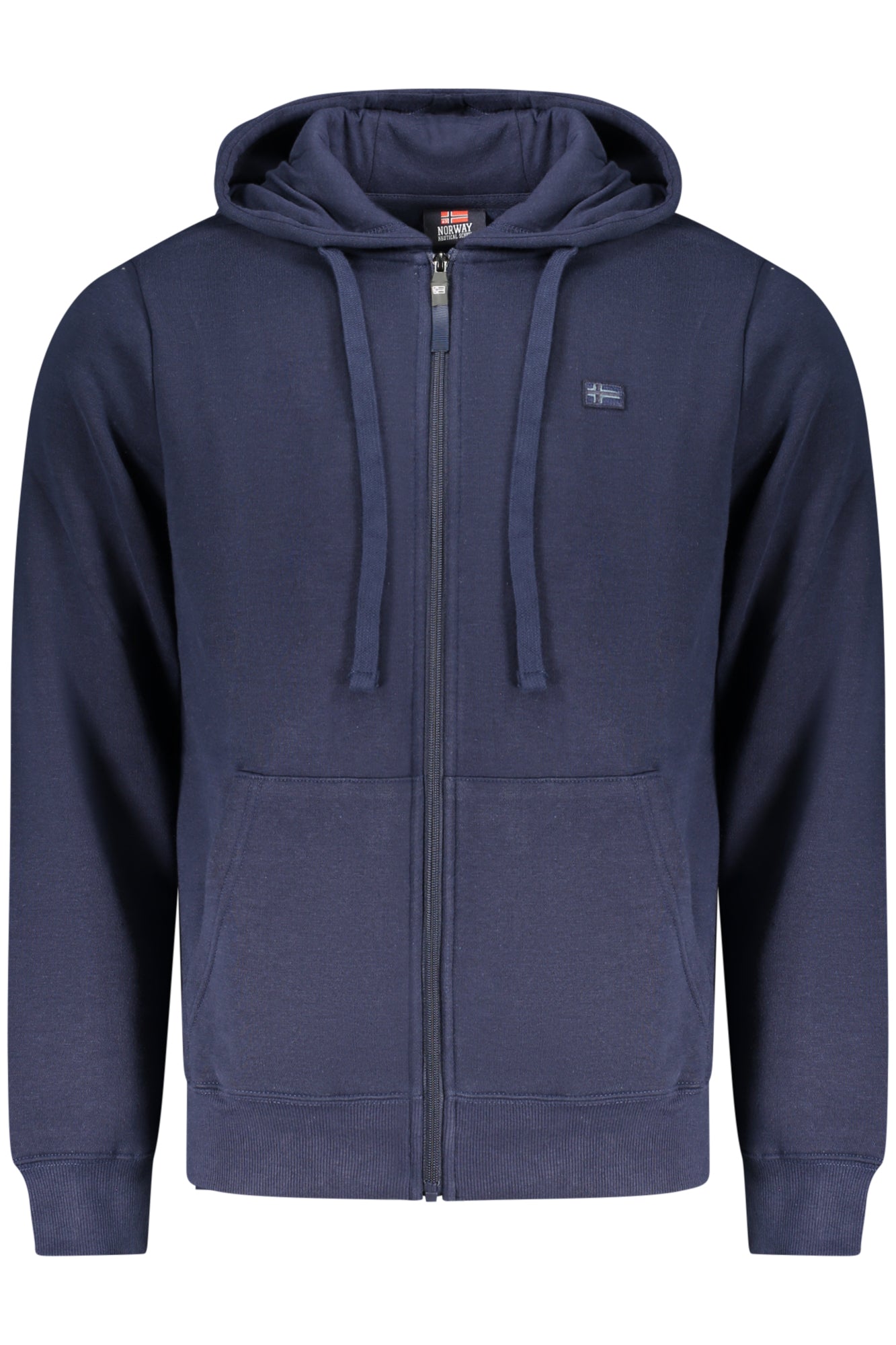 NORWAY 1963 Sweatshirt Herren mit Reißverschluss – Hoodie für Herbst/Winter Blau