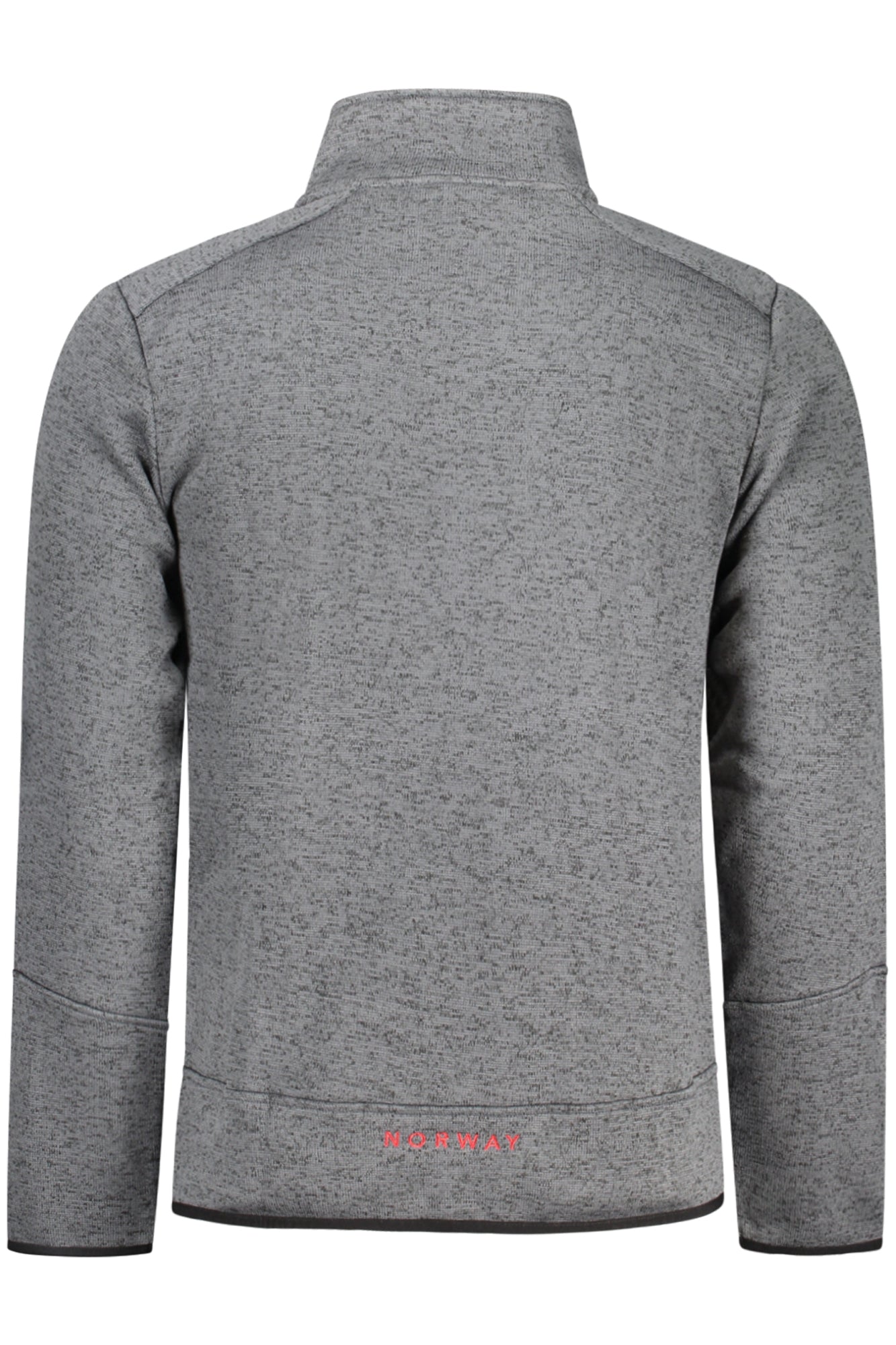 NORWAY 1963 Sweatshirt Herren mit Reißverschluss – Warmes Herbst/Winter Design Grau