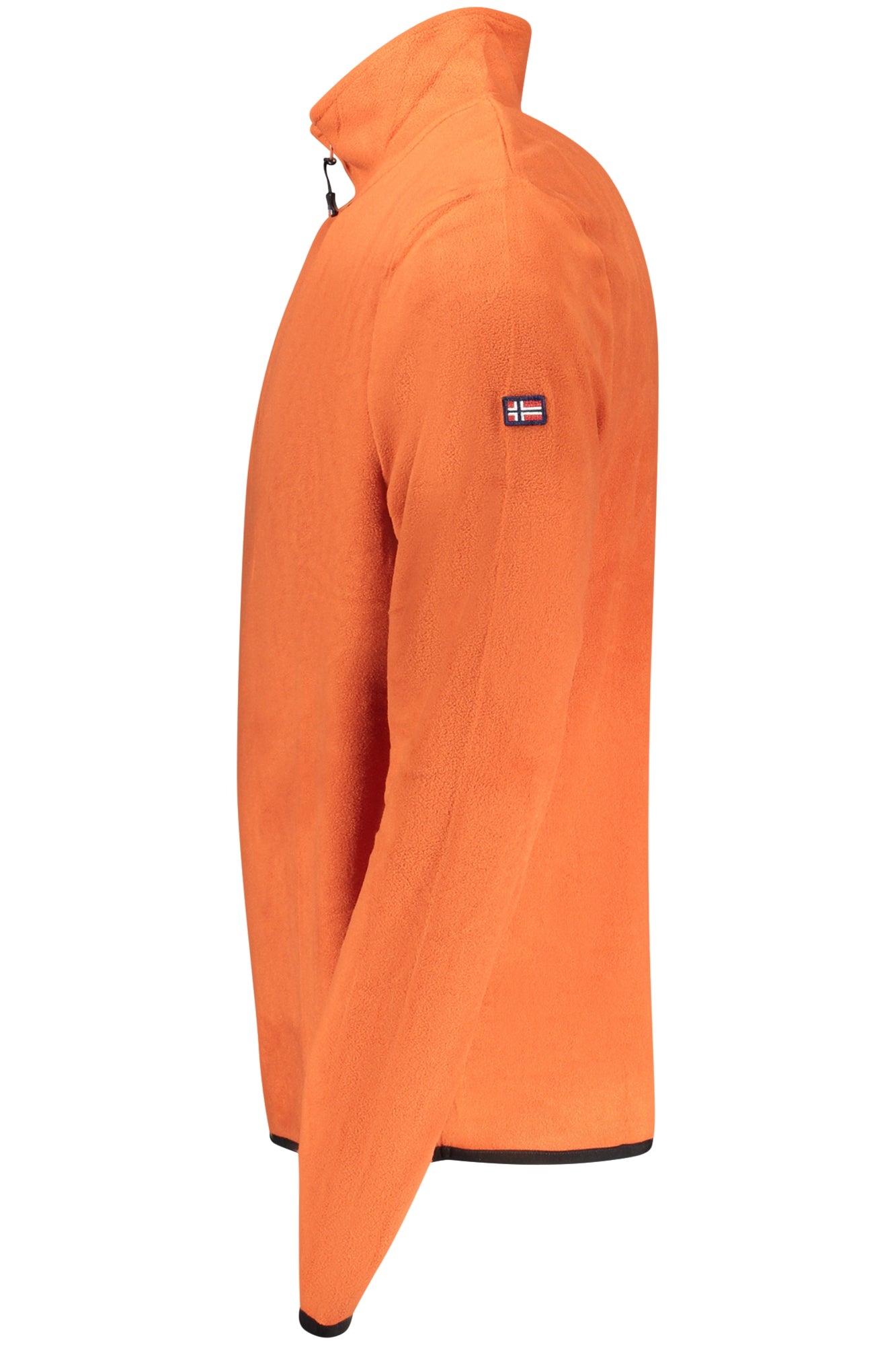 NORWAY 1963 Herren Sweatshirt – mit Reißverschluss Orange