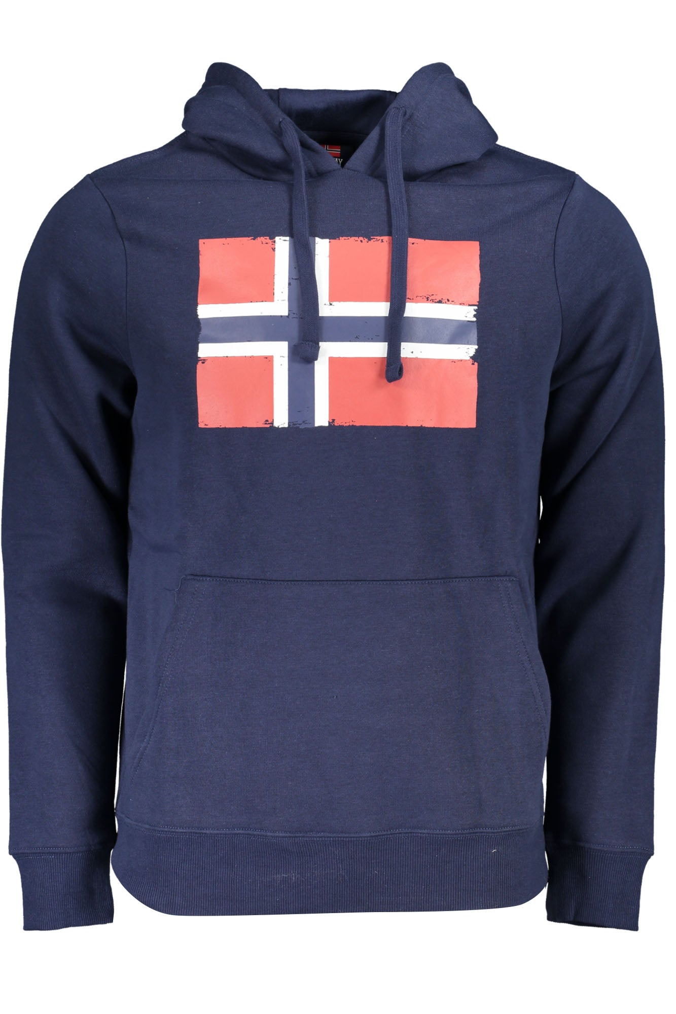 NORWAY 1963 Sweatshirt Herren mit Reißverschluss – Kapuze & Fleece für Herbst/Winter Blau