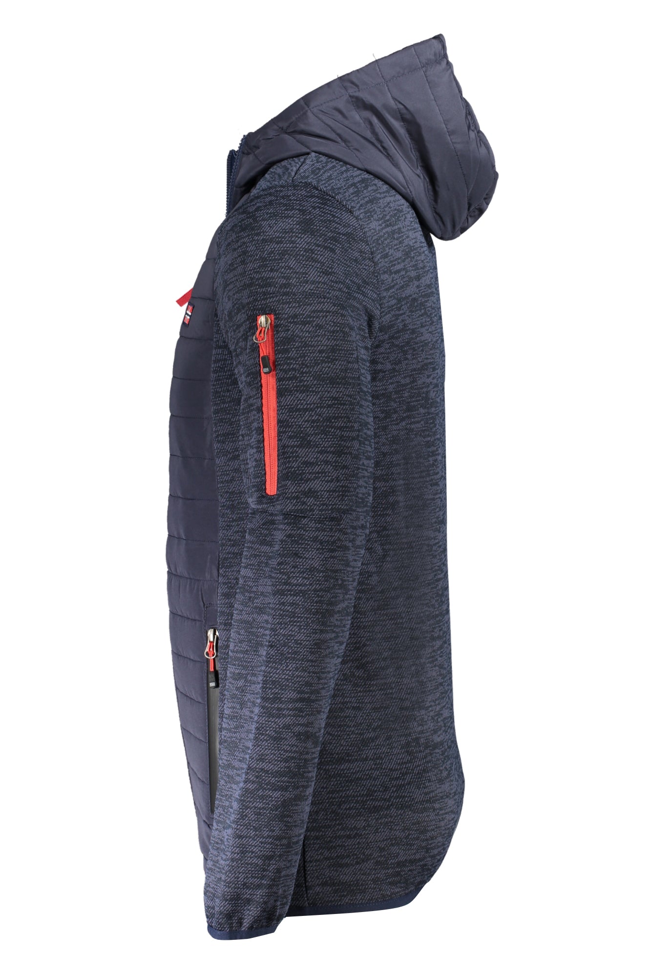 NORWAY 1963 Herren Jacke – mit Kapuze, mit Taschen Blau