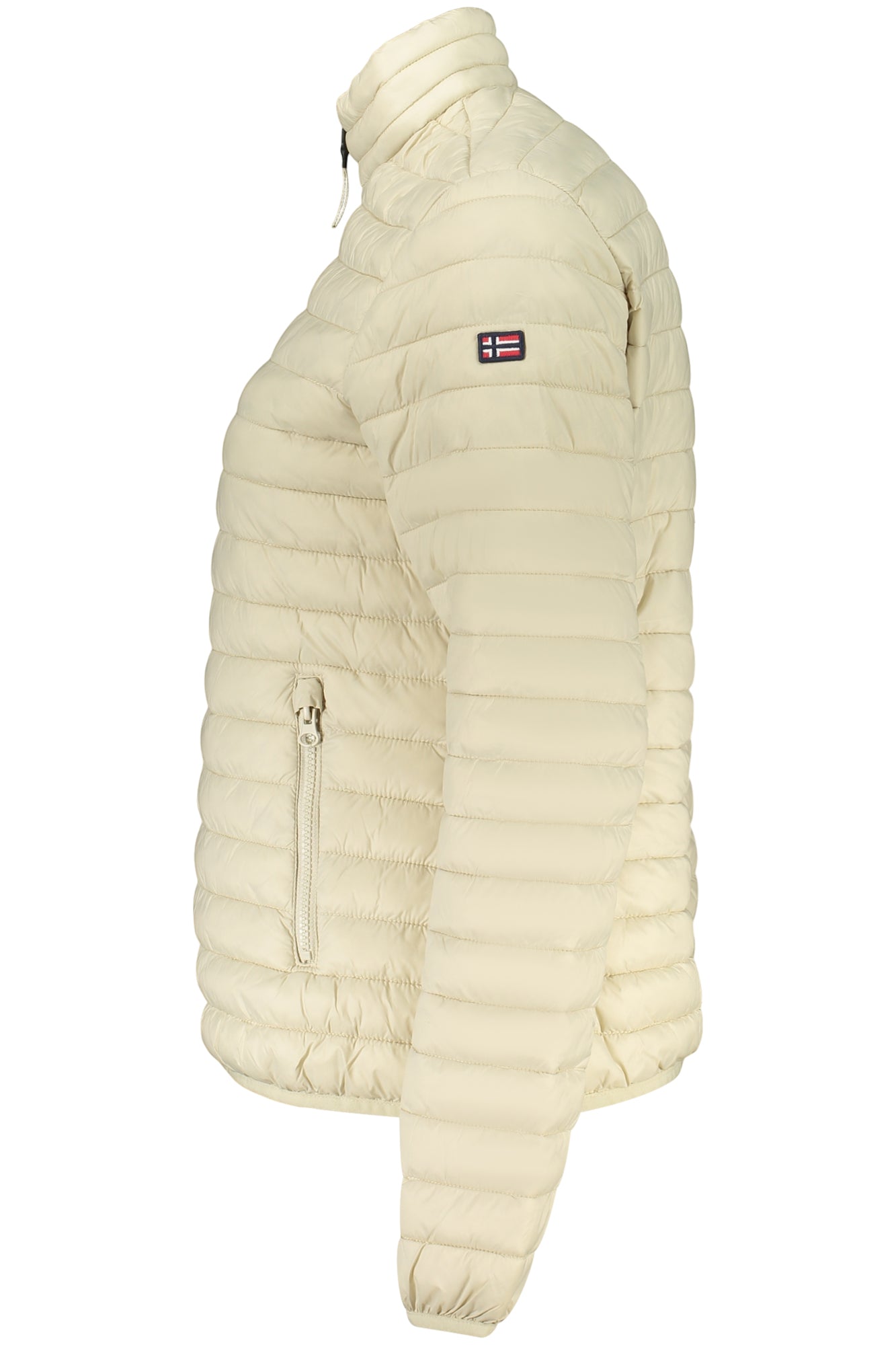 NORWAY 1963 Damen Jacke – Langarm-Jacke, mit Taschen Beige