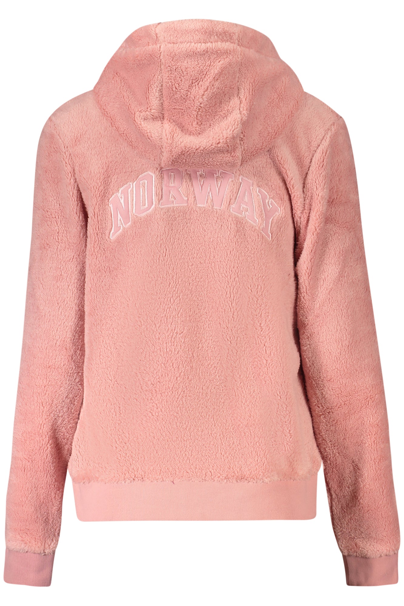 NORWAY 1963 Damen Jacke schwarz – Kapuzenjacke mit Stickerei für Herbst/Winter Rosa